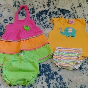 2 outfits 6-9 months
